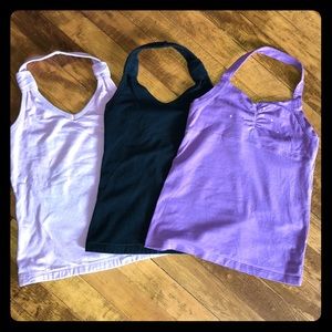 Lot of 3 Children’s Place Halter Tops